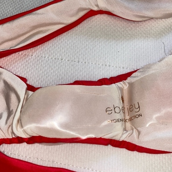 Eberjey So Solid Annia Bikini Bottom Hibis Large NWT - Picture 7 of 7
